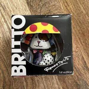Romero Britto 1st Edition mini Figurine Royalty #331387